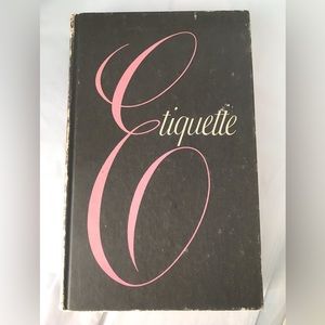 Vintage 1956 “Etiquette” Book by Frances Benton, 2nd printing